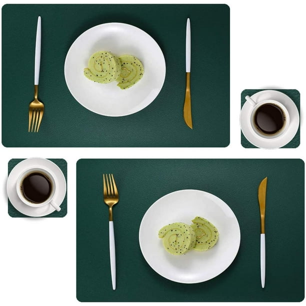 New PVC Gel Placemats Set of 2 12x18 Modern Design Table Dinner Place Mats New PVC Gel Placemats Set of 2 12x18 Modern Design Table Dinner Place Mats